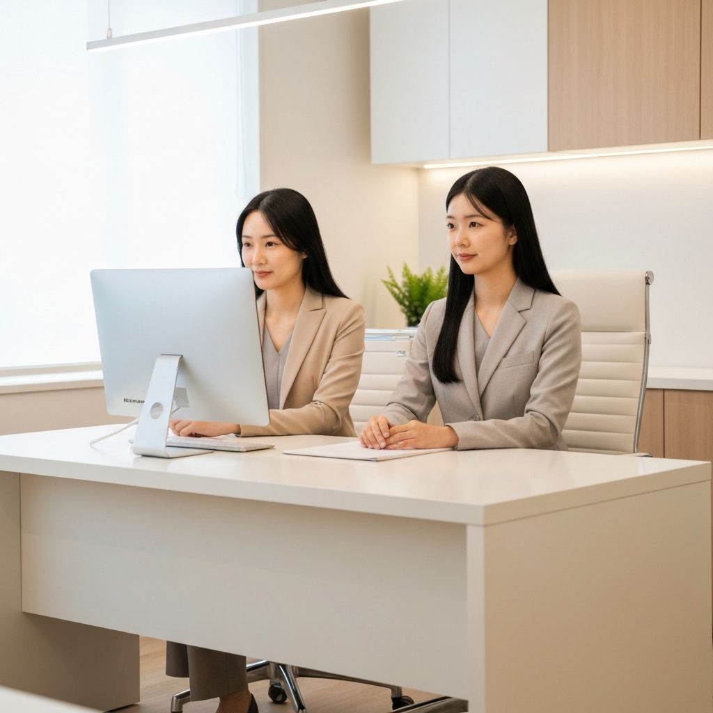 キャリアアドバイザーとの相談風景